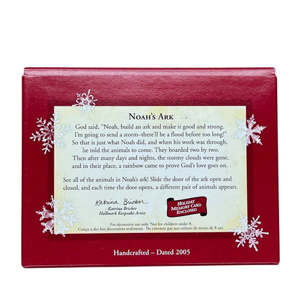 2005 Noah's Ark Hallmark Ornament (Noah's Ark) QXG4355 Image8
