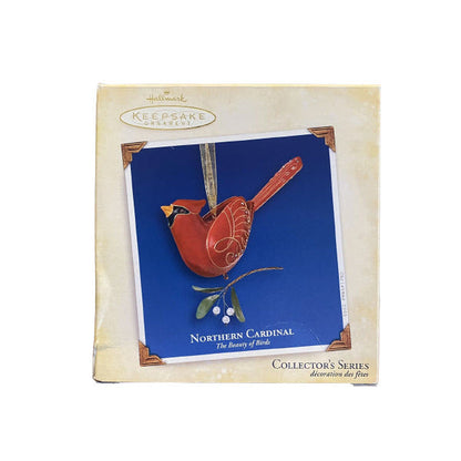 2005 Northern Cardinal Hallmark Ornament (Beauty of Birds) QX2135