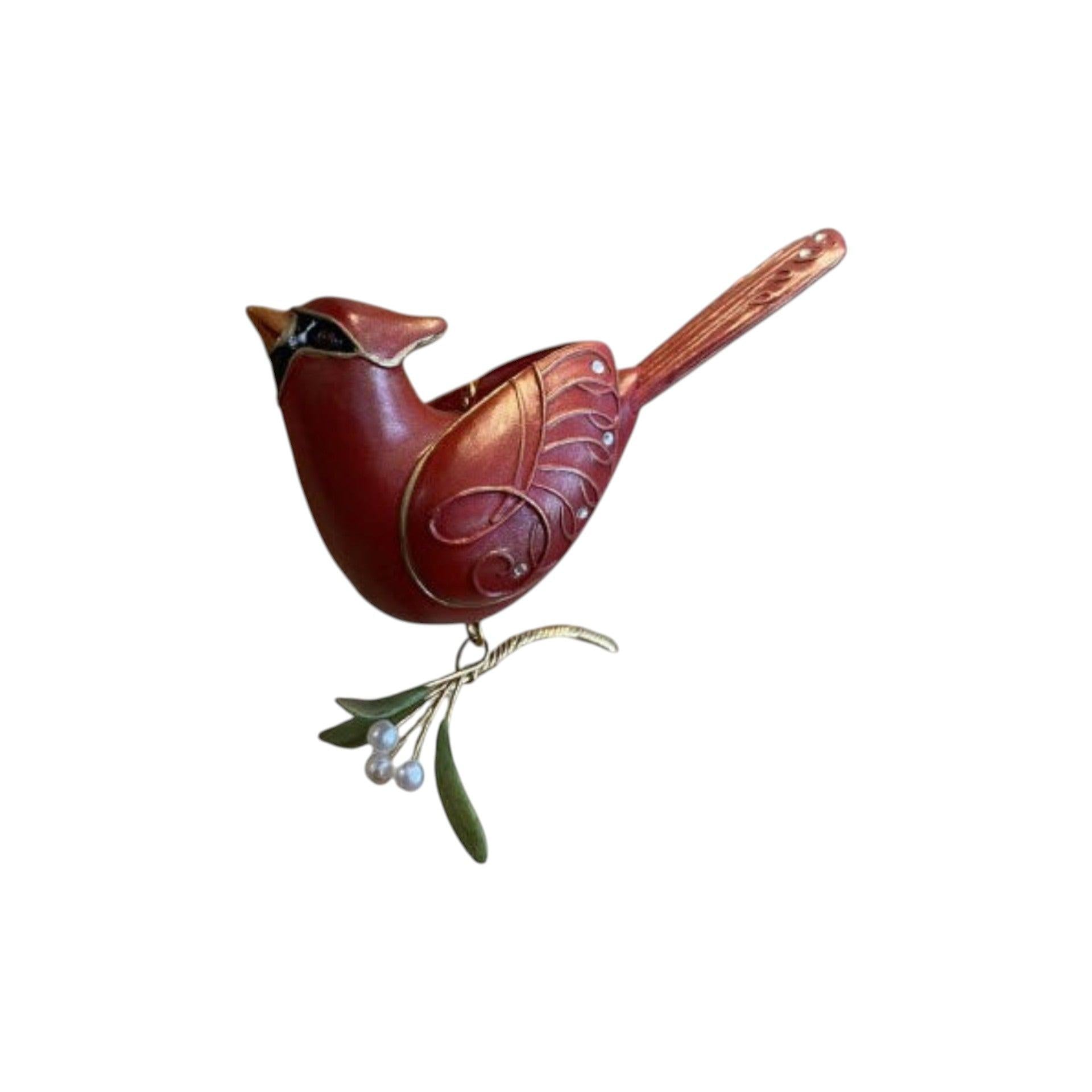 2005 Northern Cardinal Hallmark Ornament (Beauty of Birds) QX2135 Image3