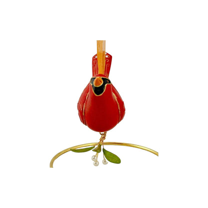 2005 Northern Cardinal Hallmark Ornament (Beauty of Birds) QX2135 Image4