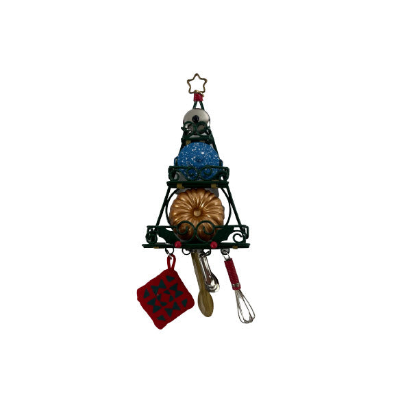 2005 O Kitchen Rack Hallmark Ornament (Kitchen) QXG4282