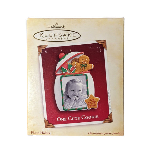 2005 One Cute Cookie Hallmark Ornament (Photo Holder) QXG4632