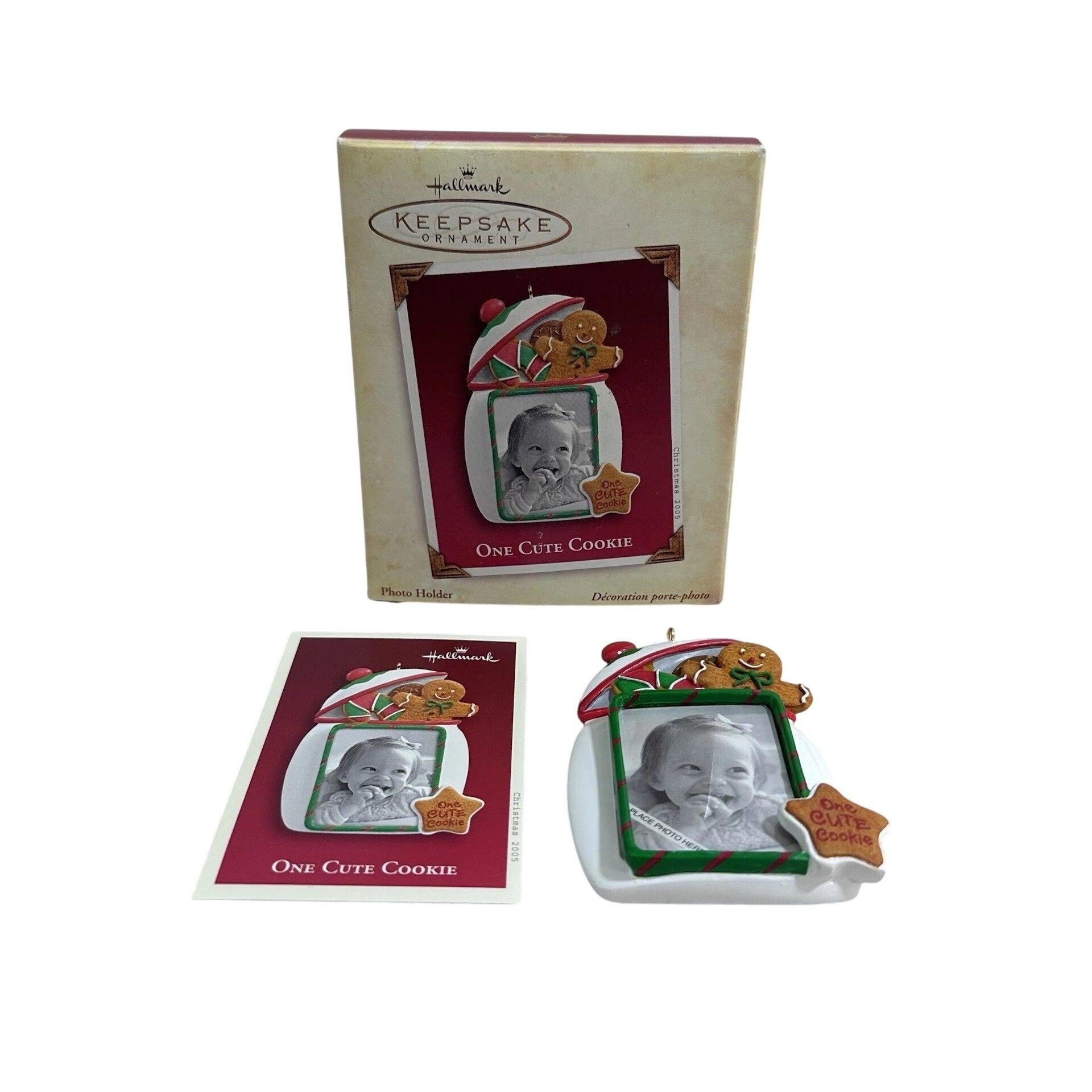 2005 One Cute Cookie Hallmark Ornament (Photo Holder) QXG4632 Image5