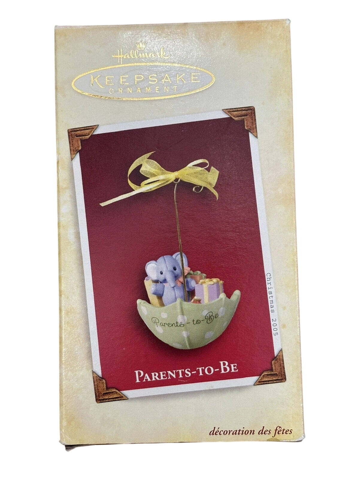 2005 Parents-To-Be Hallmark Ornament (Parents-To-Be) QXG4605 Image2