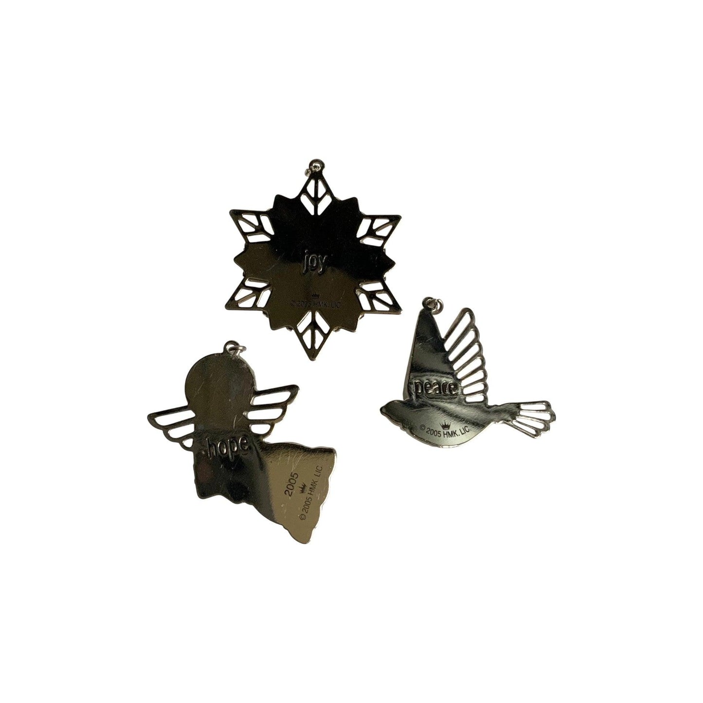 2005 Peace, Hope, and Joy Hallmark Ornament (Angel) QXM8172 Image4