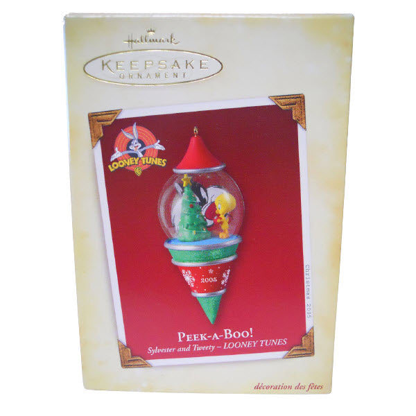 2005 Peek-A-Boo! Hallmark Ornament (Sylvester and Tweety - Looney Tunes) QXI8755
