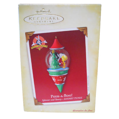 2005 Peek-A-Boo! Hallmark Ornament (Sylvester and Tweety - Looney Tunes) QXI8755