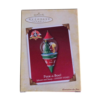 2005 Peek-A-Boo! Hallmark Ornament (Sylvester and Tweety - Looney Tunes) QXI8755 Image2