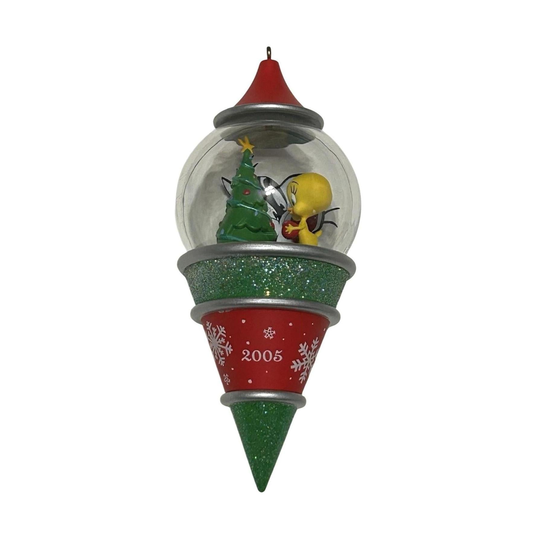 2005 Peek-A-Boo! Hallmark Ornament (Sylvester and Tweety - Looney Tunes) QXI8755 Image3