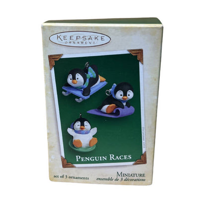 2005 Penguin Races Hallmark Ornament (Kris' Penguins) QXM8155