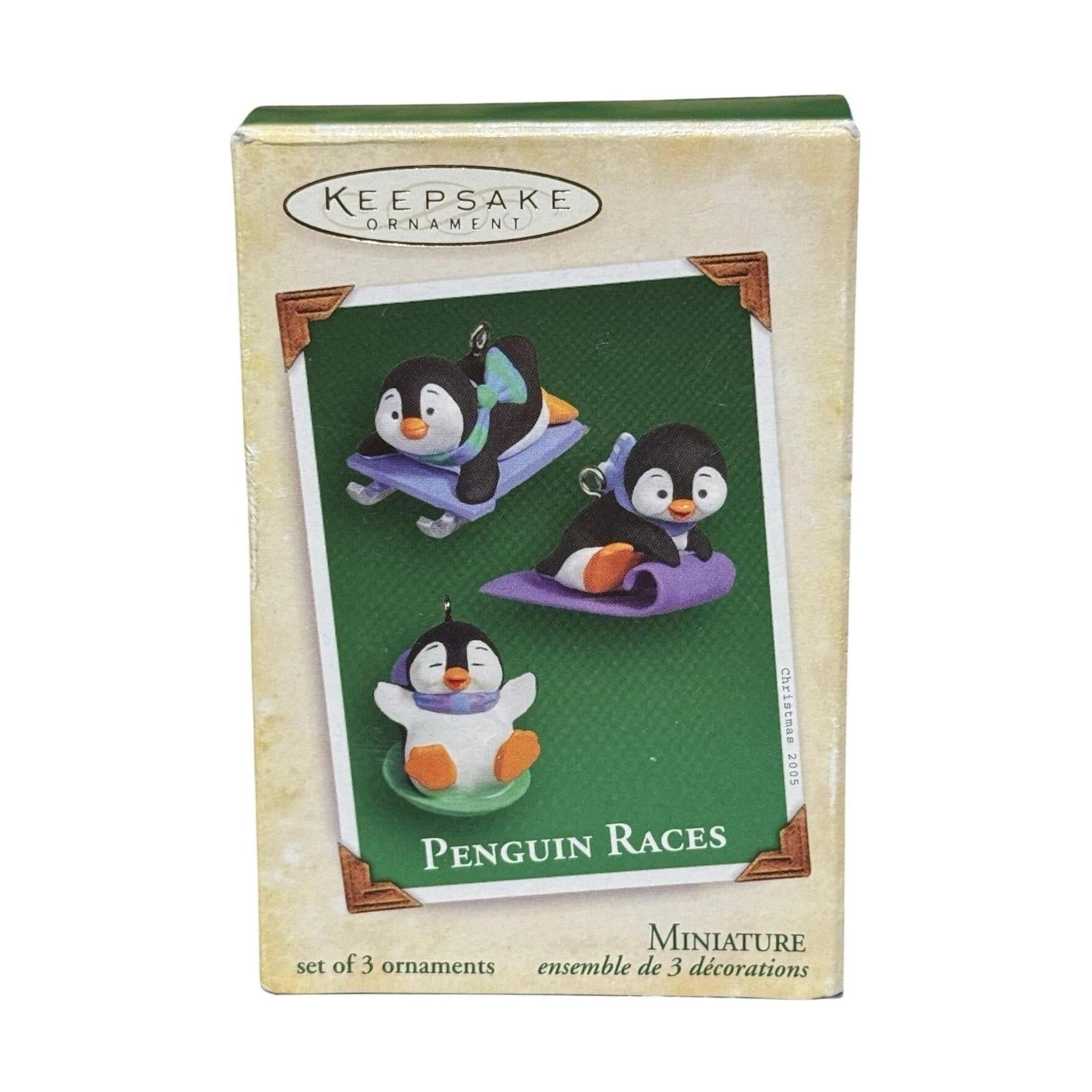 2005 Penguin Races Hallmark Ornament (Kris' Penguins) QXM8155 Image2