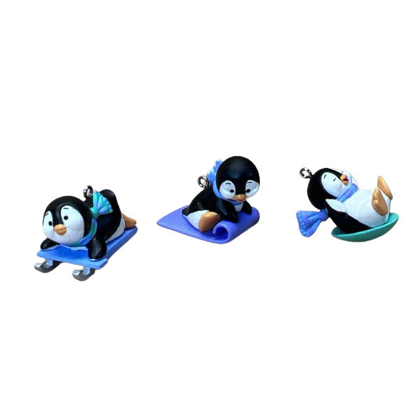2005 Penguin Races Hallmark Ornament (Kris' Penguins) QXM8155