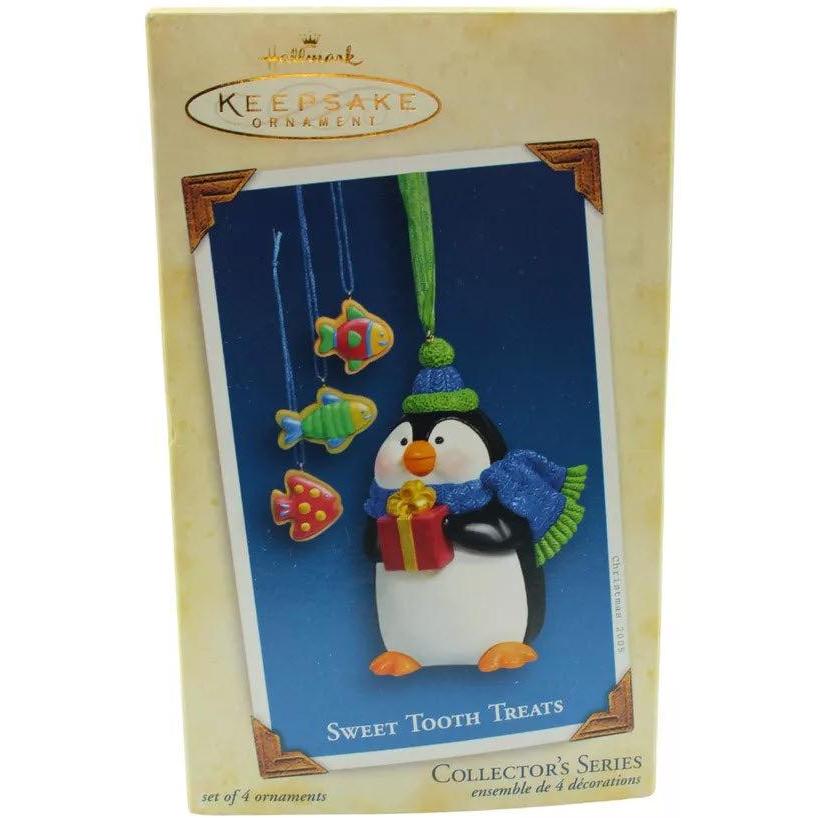 2005 Penguins Hallmark Ornament (Sweet Tooth Treats) QX2175