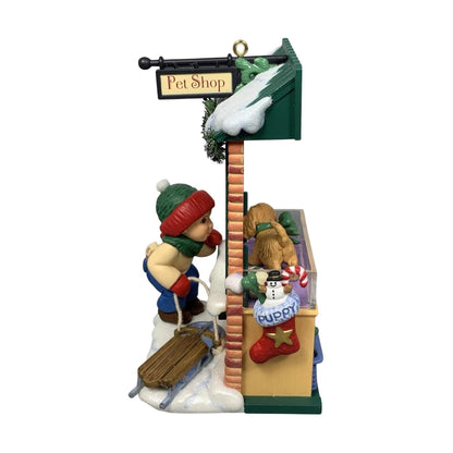 2005 Pet Shop Hallmark Ornament (Christmas Window) QXC5003 Image4