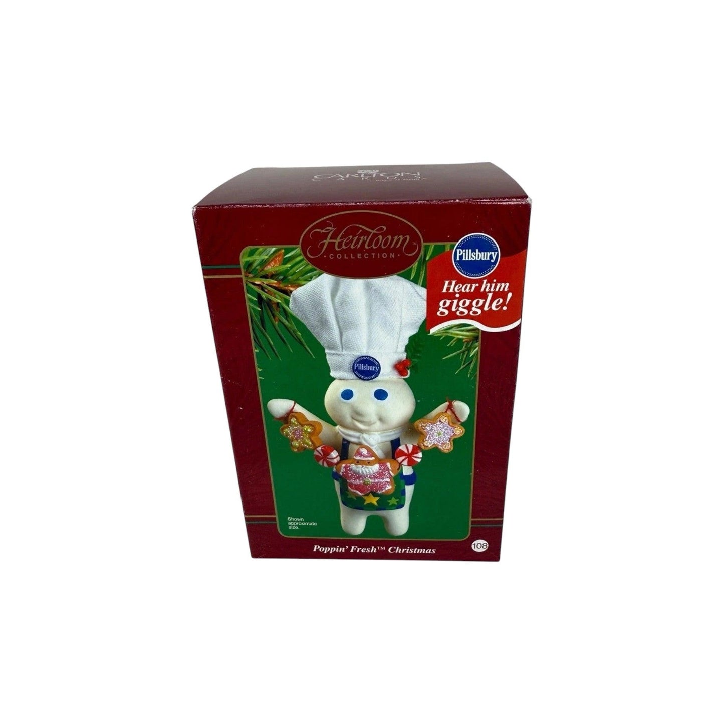 2005 Poppin’ Fresh Christmas (Pillsbury) Carlton Cards Heirloom Ornament CXOR-061G Image2