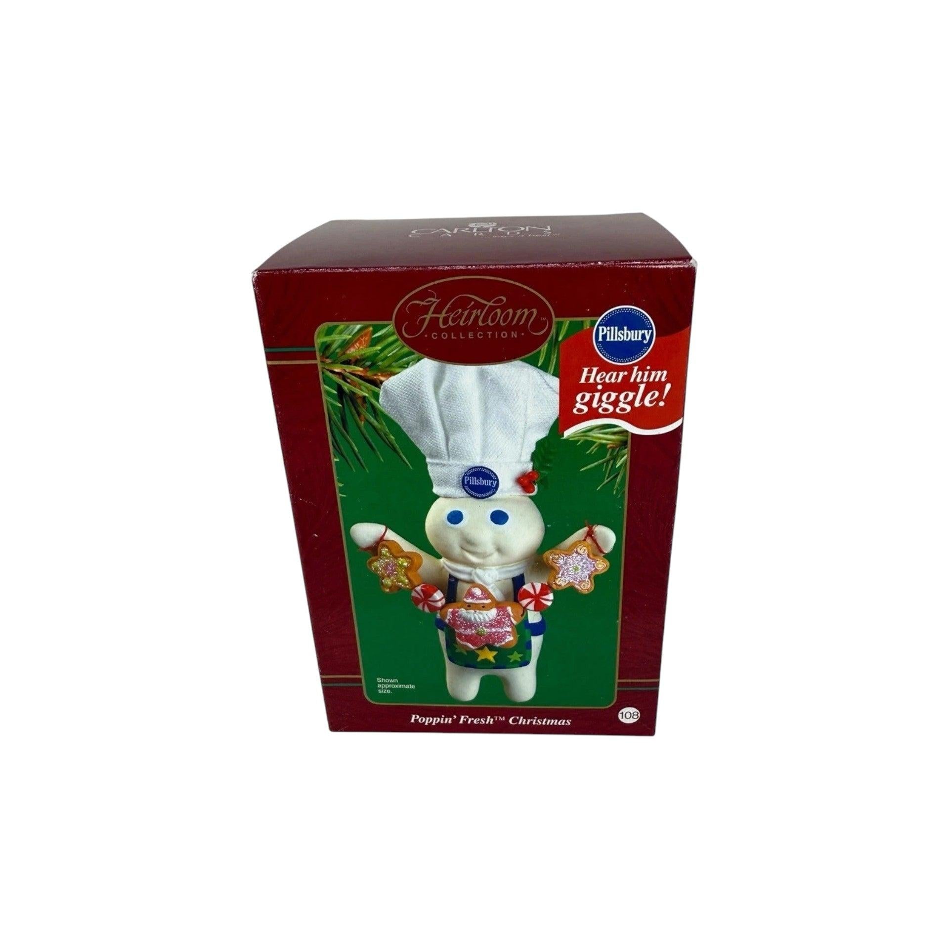 2005 Poppin’ Fresh Christmas (Pillsbury) Carlton Cards Heirloom Ornament CXOR-061G Image2