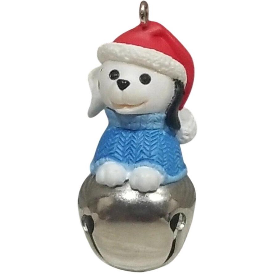 2005 Puppy Hallmark Ornament (Christmas Bell) QXM8975