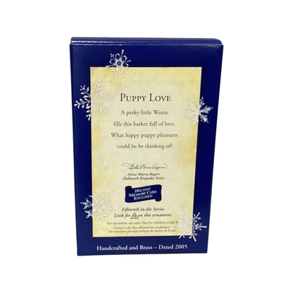 2005 Puppy Love Hallmark Ornament (Puppy Love) QX2312 Image7
