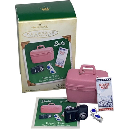 2005 Road Trip Barbie Ornament Set Hallmark Ornament (Barbie) QXM8982