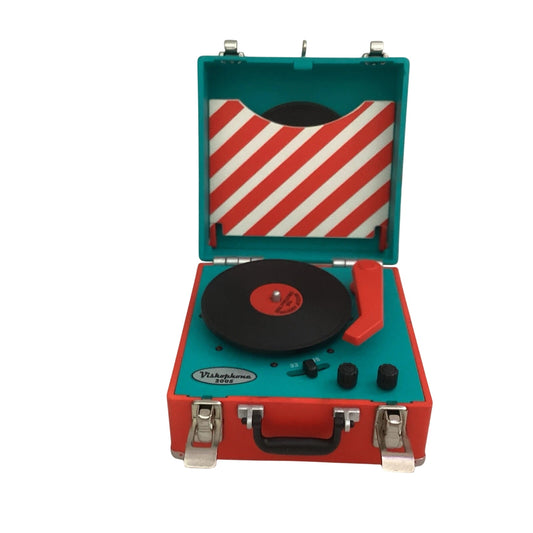 2005 Rockin' With Santa Hallmark Ornament (Vinyl Record Player) QLX7622 Image1