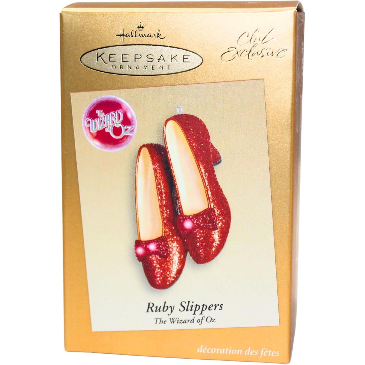 2005 Ruby Slippers Hallmark Ornament (The Wizard of Oz) QXC5004