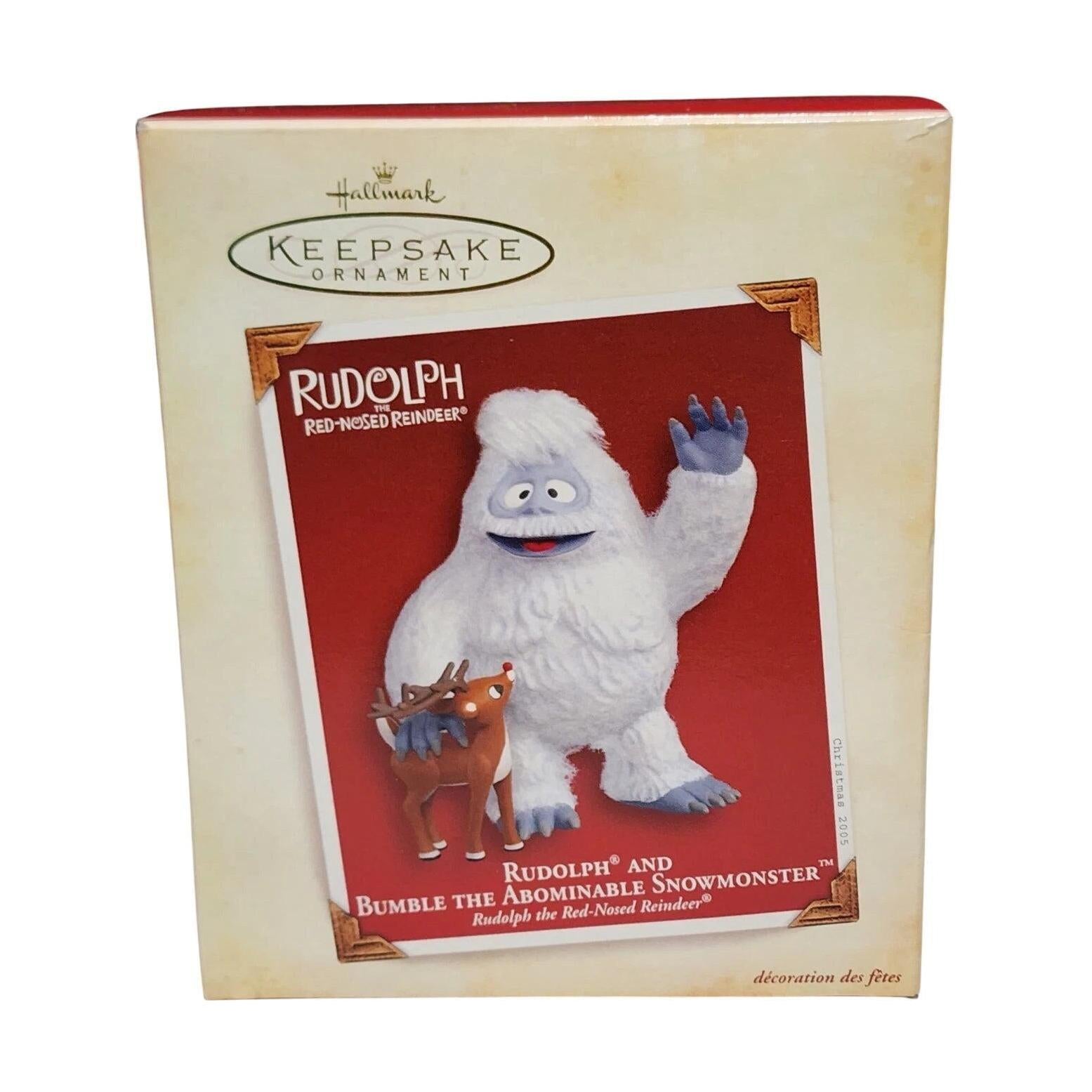 2005 Rudolph and Bumble Hallmark Ornament (Rudolph the Red-Nosed Reindeer) QXG4475 Image2