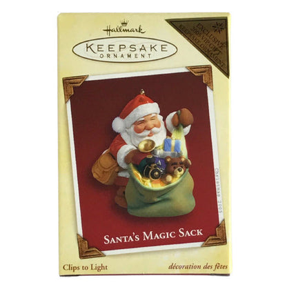 2005 Santa's Magic Sack Hallmark Ornament (Santa Claus) QXG4465