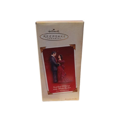 2005 Scarlett O'Hara and Rhett Butler Hallmark Ornament (Gone with the Wind) QXI6015