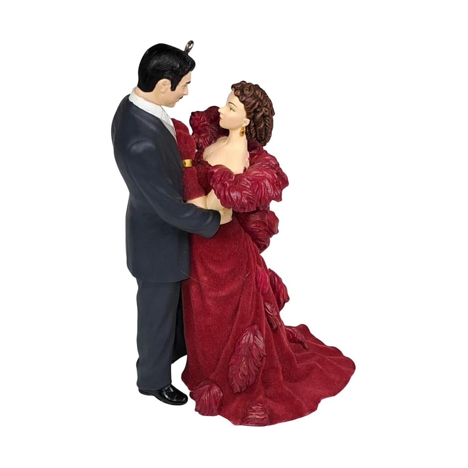 2005 Scarlett O'Hara and Rhett Butler Hallmark Ornament (Gone with the Wind) QXI6015 Image1