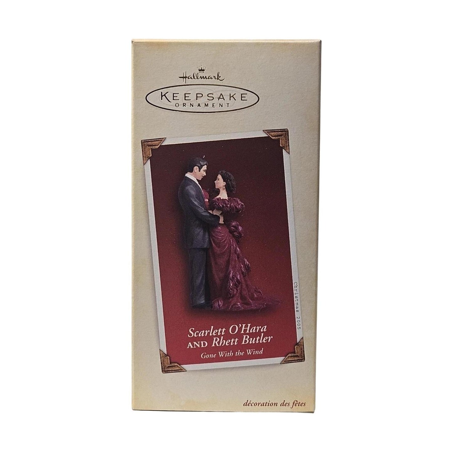 2005 Scarlett O'Hara and Rhett Butler Hallmark Ornament (Gone with the Wind) QXI6015 Image2