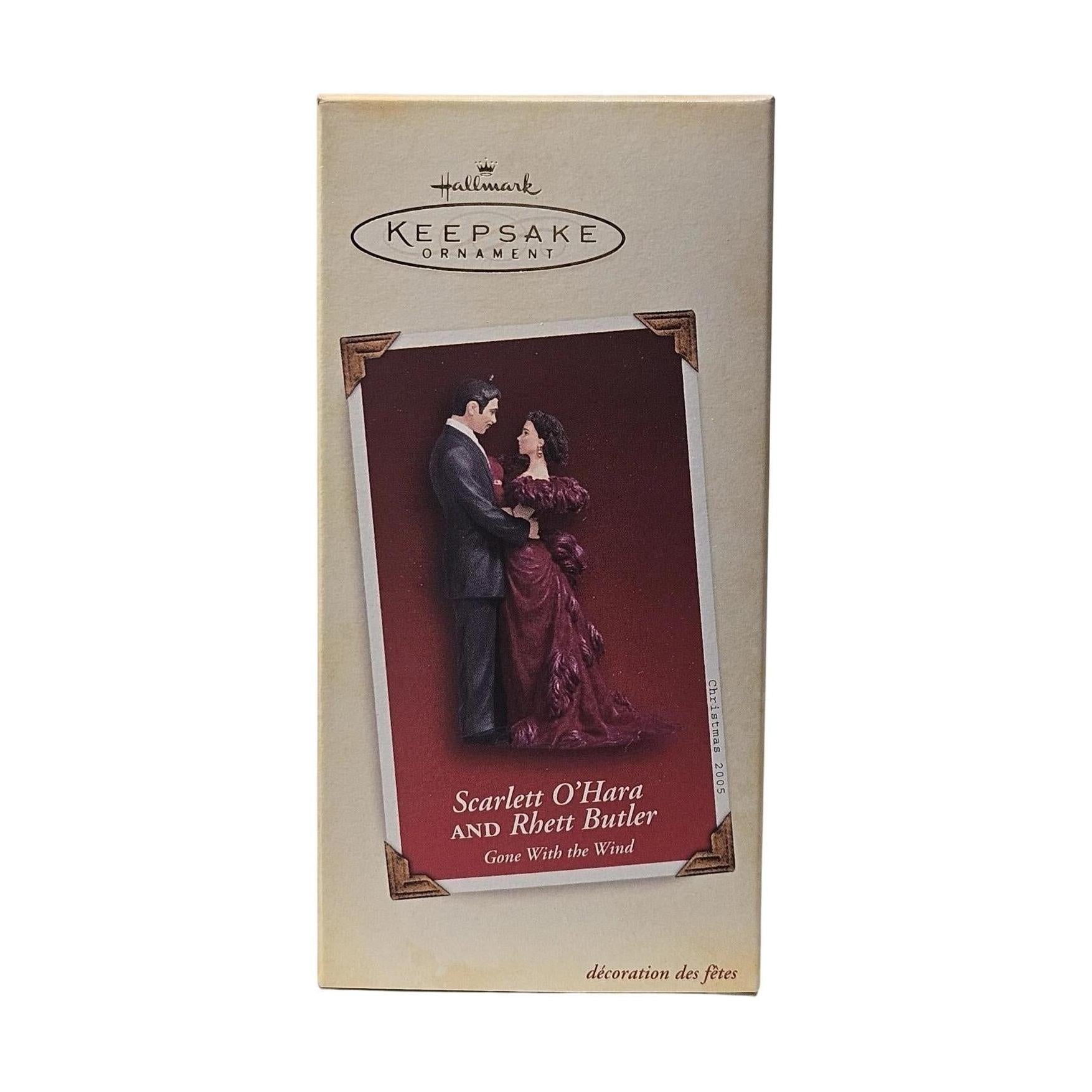 2005 Scarlett O'Hara and Rhett Butler Hallmark Ornament (Gone with the Wind) QXI6015 Image2