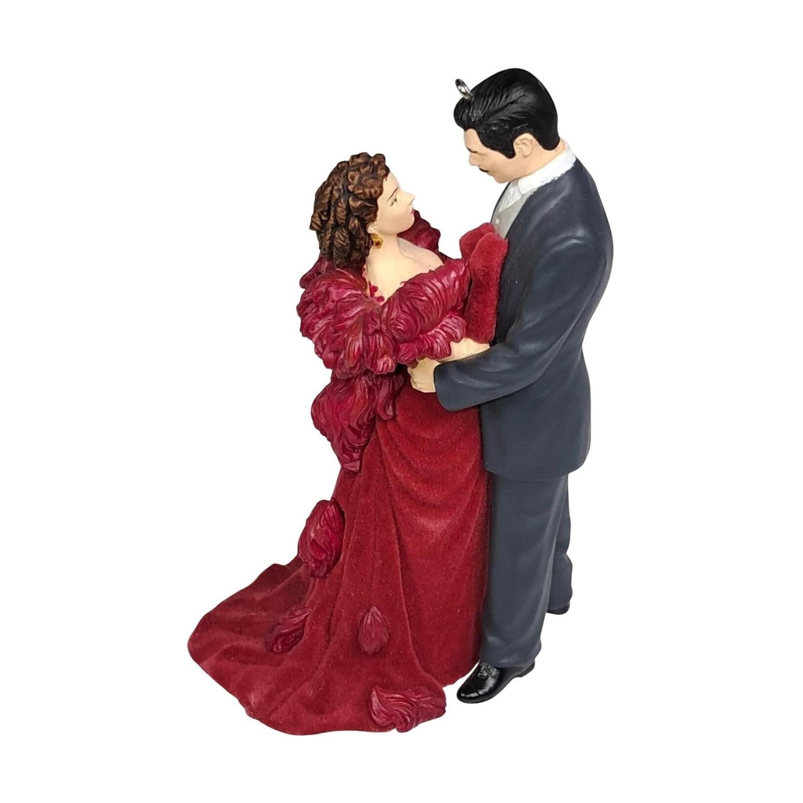 2005 Scarlett O'Hara and Rhett Butler Hallmark Ornament (Gone with the Wind) QXI6015 Image5