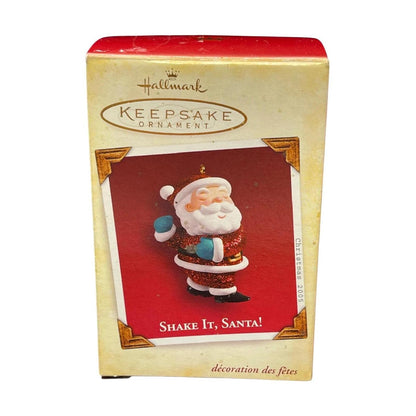 2005 Shake It, Santa! Hallmark Ornament (Santa Claus) WD3533 Image2