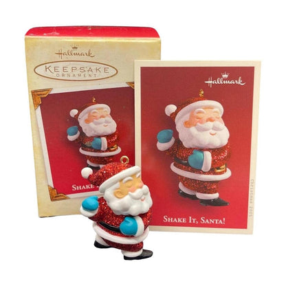 2005 Shake It, Santa! Hallmark Ornament (Santa Claus) WD3533 Image5