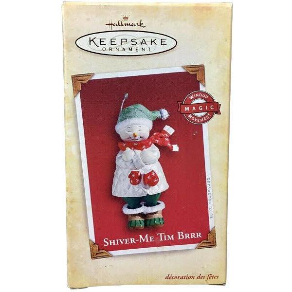 2005 Shiver-Me Tim Brrr Hallmark Ornament (Snowmand) QLX7582
