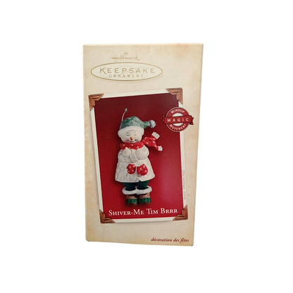 2005 Shiver-Me Tim Brrr Hallmark Ornament (Snowmand) QLX7582 Image2