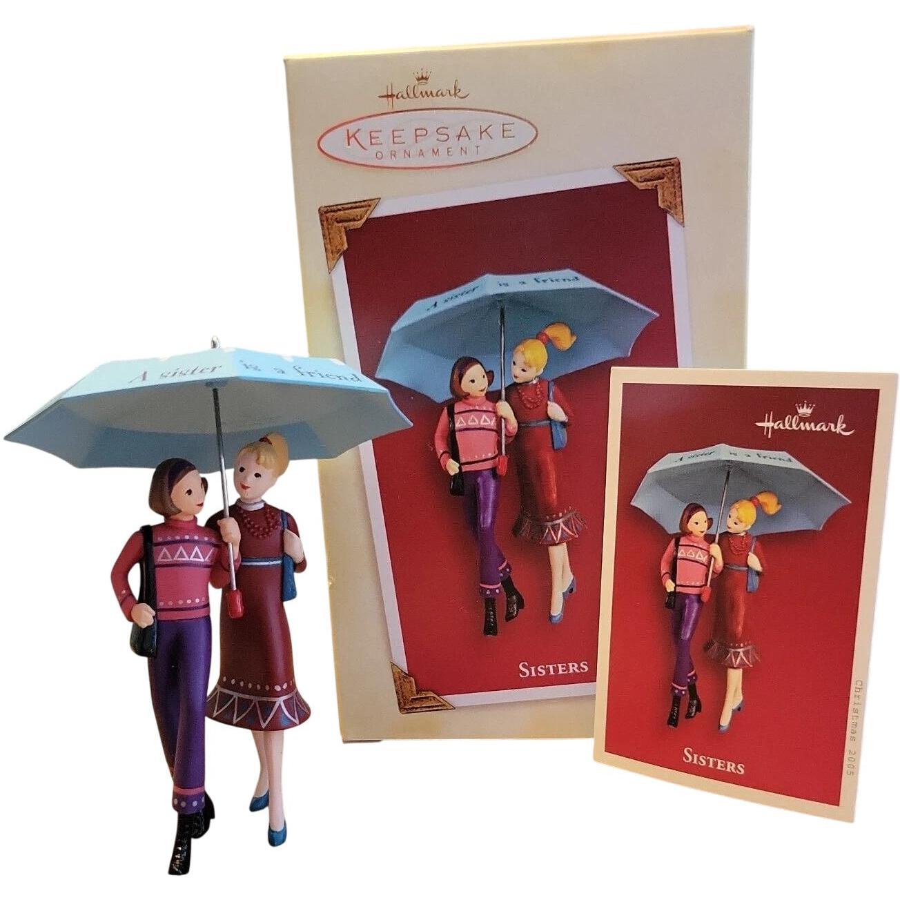 2005 Sisters Hallmark Ornament (Family) QXG4715