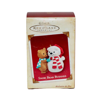 2005 Snow Bear Buddies Hallmark Ornament (Teddy Bear) QXG4432