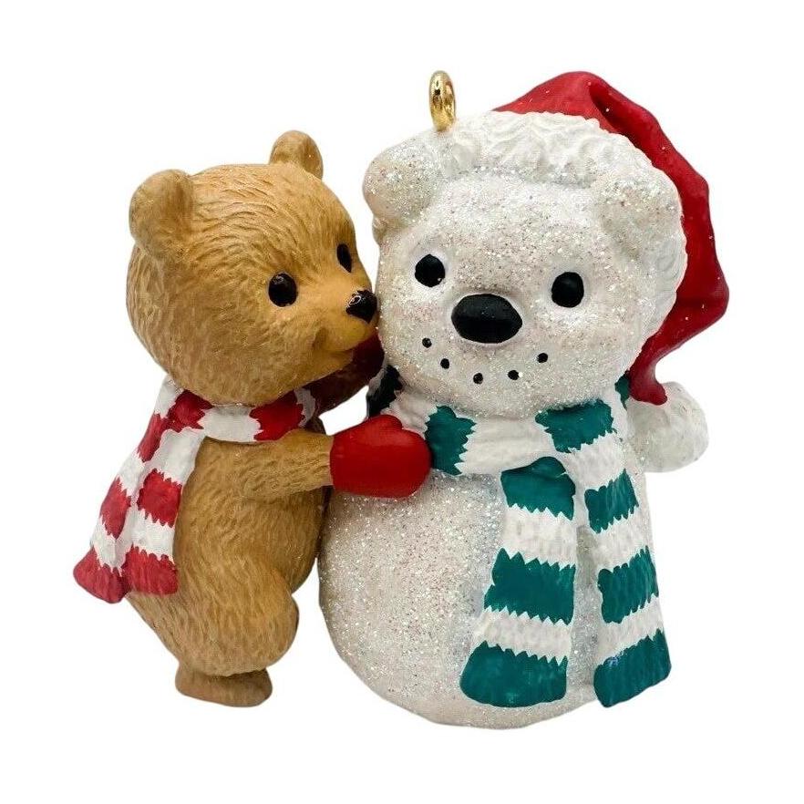 2005 Snow Bear Buddies Hallmark Ornament (Teddy Bear) QXG4432 Image1