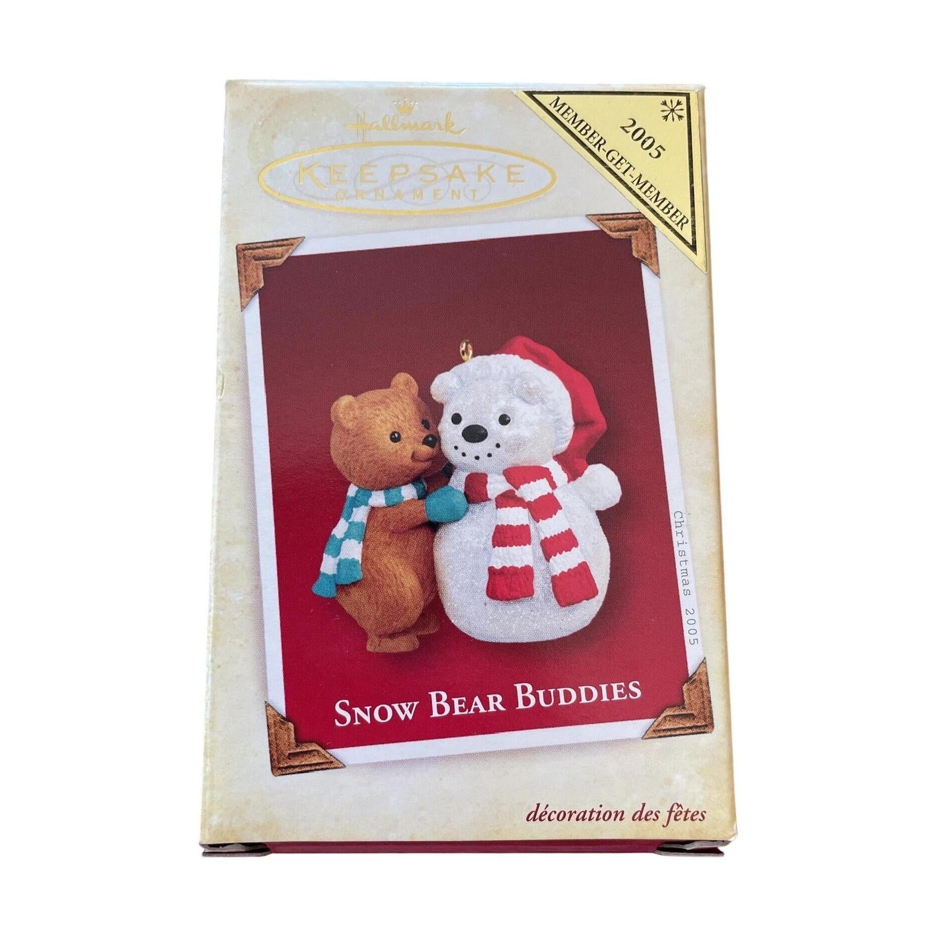 2005 Snow Bear Buddies Hallmark Ornament (Teddy Bear) QXG4432 Image2