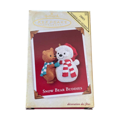 2005 Snow Bear Buddies Hallmark Ornament (Teddy Bear) QXG4432 Image2