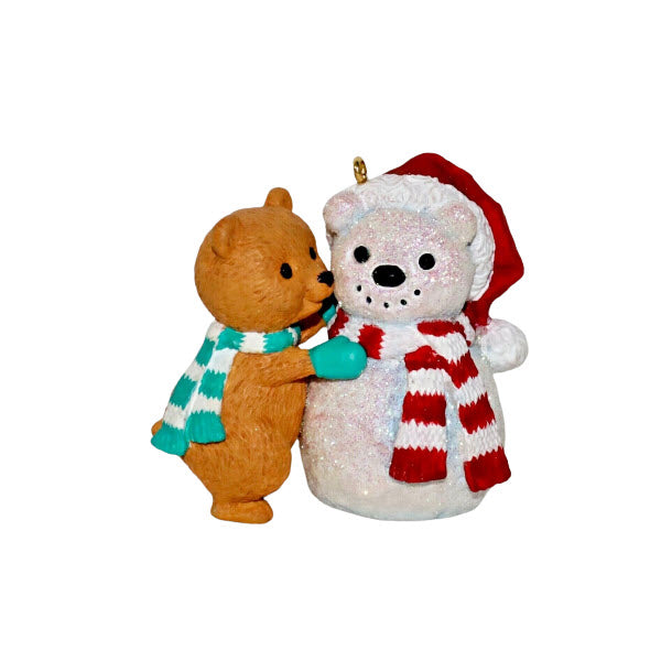 2005 Snow Bear Buddies Hallmark Ornament (Teddy Bear) QXG4432