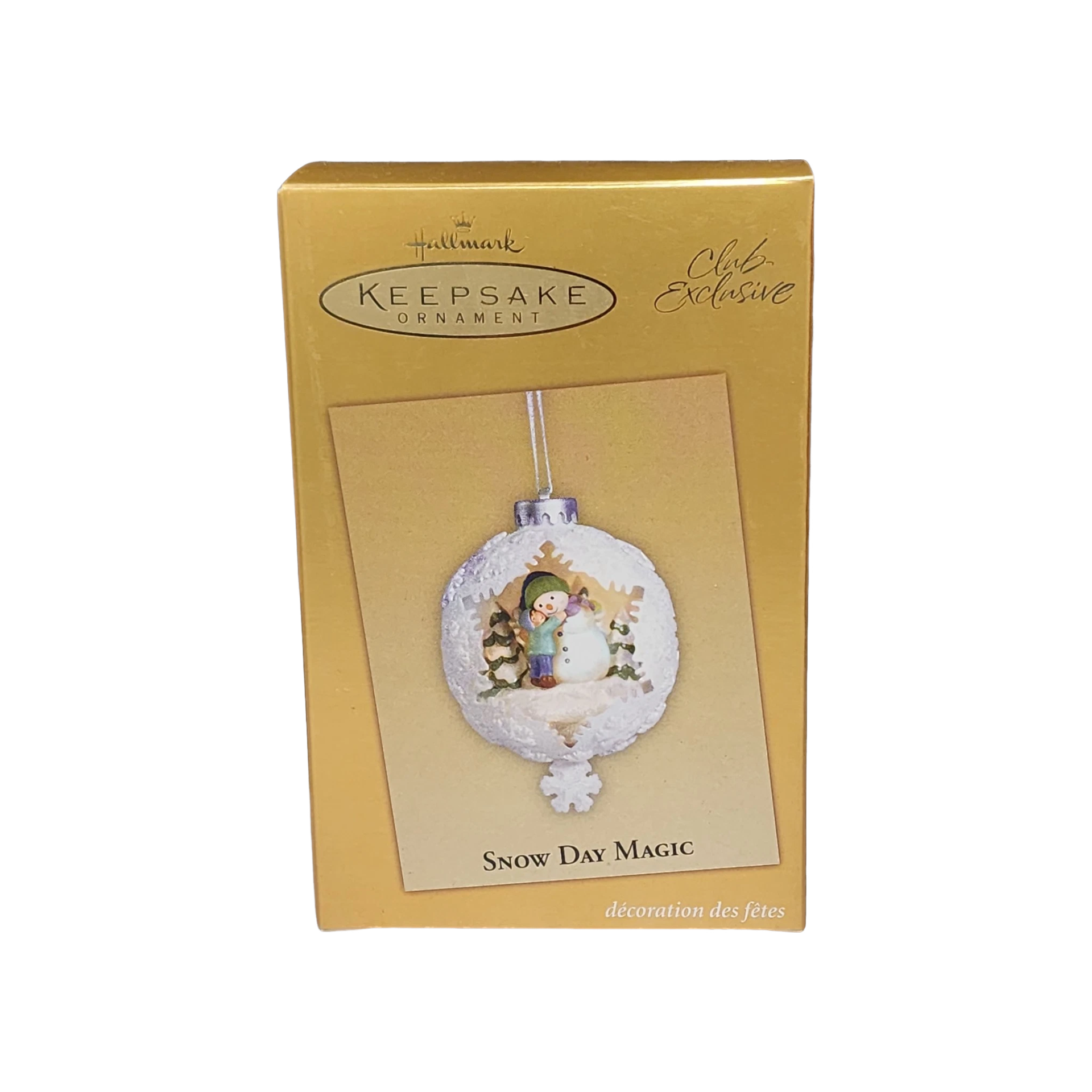 2005 Snow Day Magic Hallmark Ornament (Snowmen) QXC5001 Image2