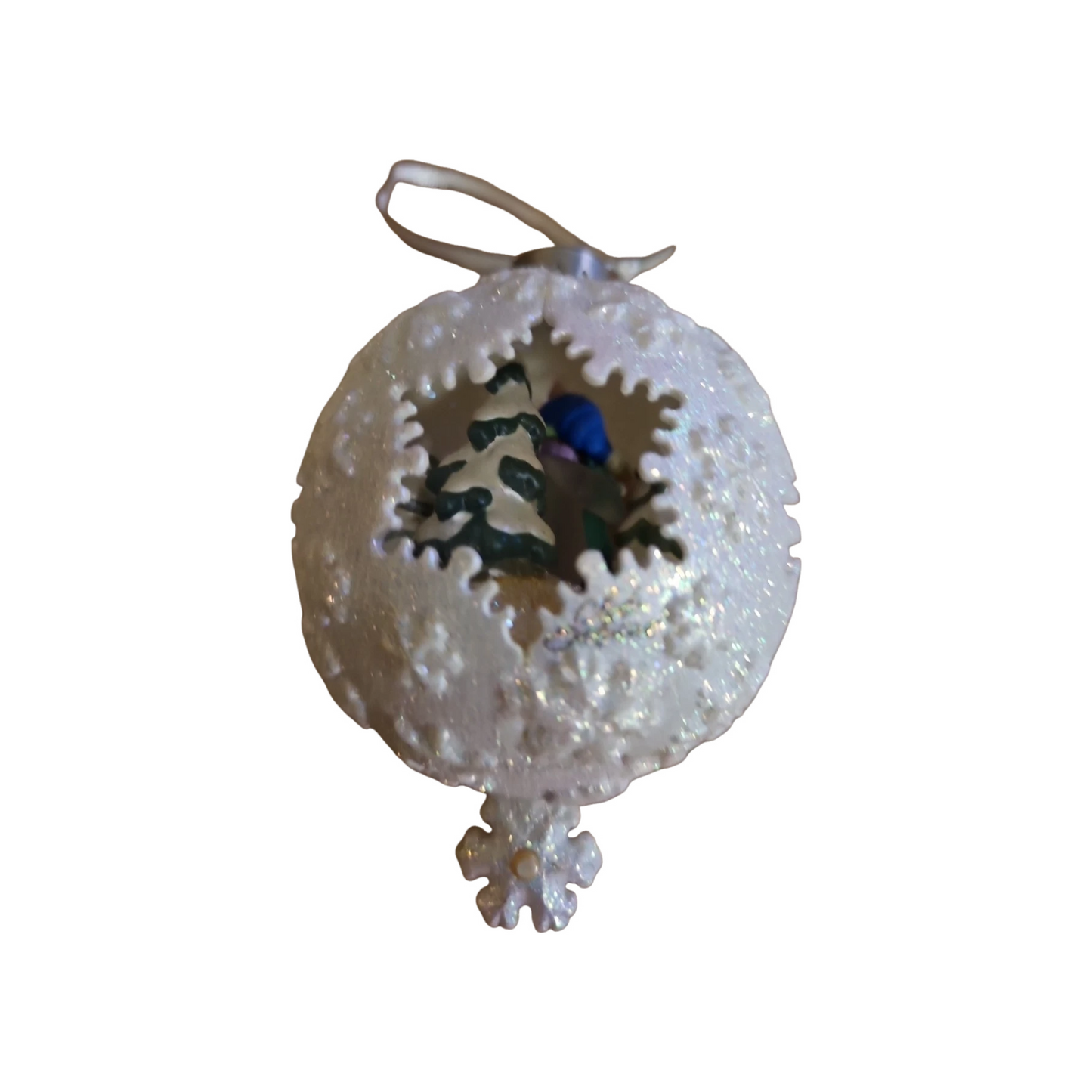 2005 Snow Day Magic Hallmark Ornament (Snowmen) QXC5001 Image5