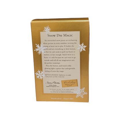 2005 Snow Day Magic Hallmark Ornament (Snowmen) QXC5001 Image7