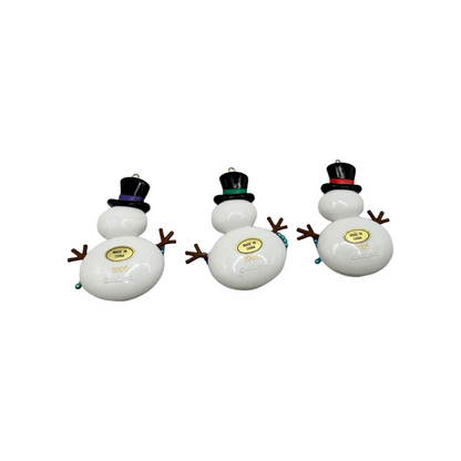 2005 Snow Trio Carlton Cards Ornaments (Snowmen) CXOR-079N Image3