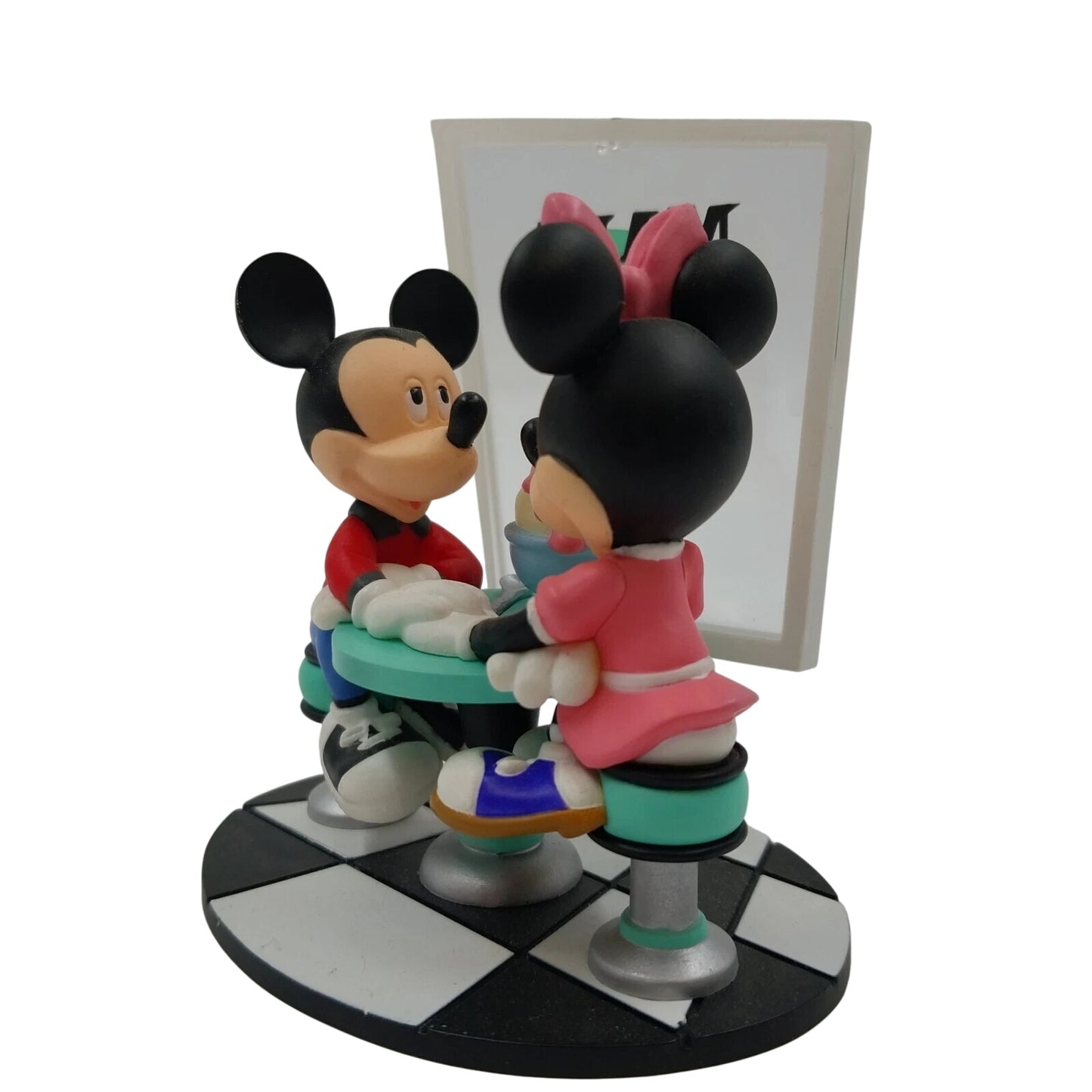 2005 Soda Shop Sweethearts Hallmark Ornament (Mickey and Minnie) QRP4072 Image4