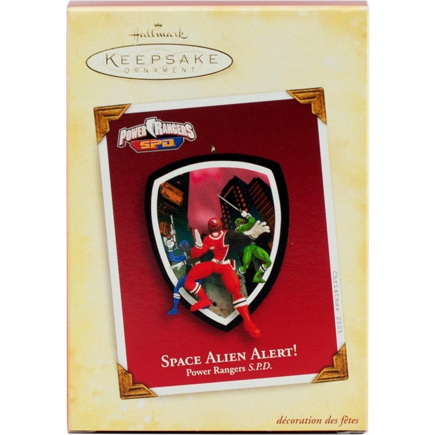 2005 Space Alien Alert! Hallmark Ornament (Power Rangers S.P.D.) QXI6505