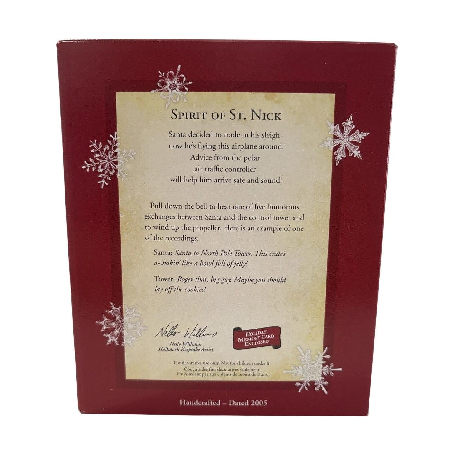 2005 Spirit of St. Nick Hallmark Ornament (St. Nick) QLX7645 Image6