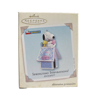 2005 Springtime Inspirations! Hallmark Ornament (Snoopy) QEO8255